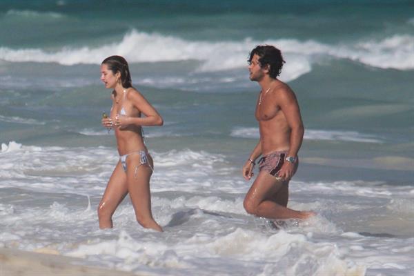 Delilah Belle Hamlin in a bikini