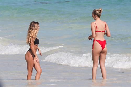 Delilah Belle Hamlin in a bikini