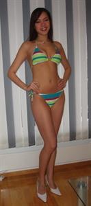 Kirby Ann Basken in a bikini