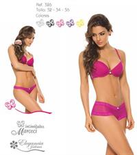 Natalia Vélez in lingerie