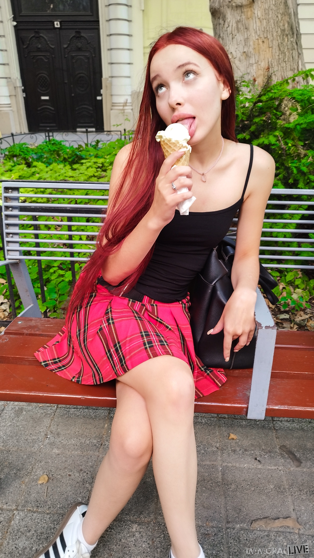 MEGAN MURKOVSKI NAUGHTY ICE CREAM LOVING 18-YEAR-OLD REDHEAD RUSSIAN 