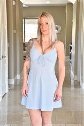 Seductive Blue Dress