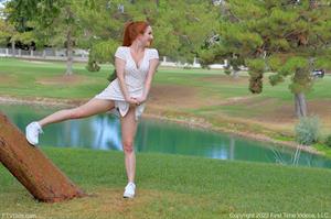 Jackie FTV Nude Pictures Redhead With Tight Firm Figure