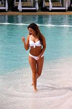 Nadia Forde in a bikini