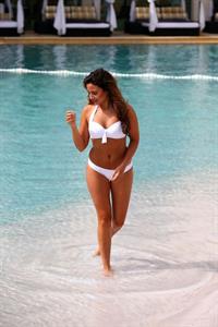 Nadia Forde in a bikini