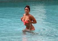 Nadia Forde in a bikini