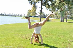 Lacey FTV Nude Pictures Playful At The Lake