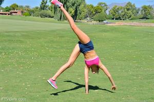 Roxanna FTV Nude Pictures On The Golf Course