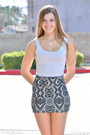 Cassidy FTV Nude Pictures Cassidy Legs Made For Upskirt