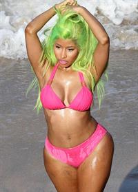 Nicki Minaj in a bikini