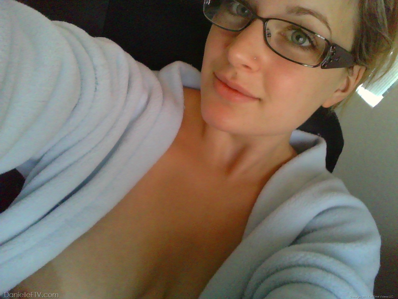 Candid pics of my natural tits