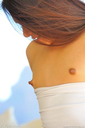 Eva FTV Nude Pictures Eva stretches her pussy wide