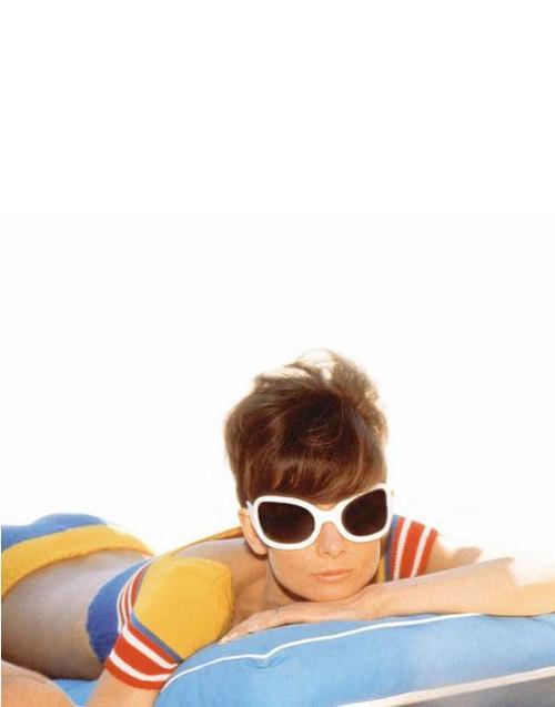 Audrey Hepburn in a bikini