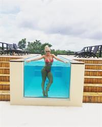 Amanda Saccomanno in a bikini