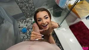 Jodie Johnson Nude Pictures Nikki Nicole needs her stepbro to fix the water heater and in return she sucks his dick then rides him in her bare pussy