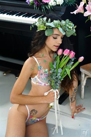 Charlie Dean Nude Pictures Romance meets passion as Ohana Petite is wooed with flowers and then given a pussy pounding that makes her squeal