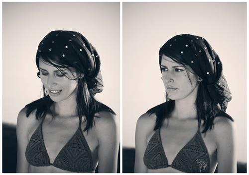 Eliza Dushku in a bikini