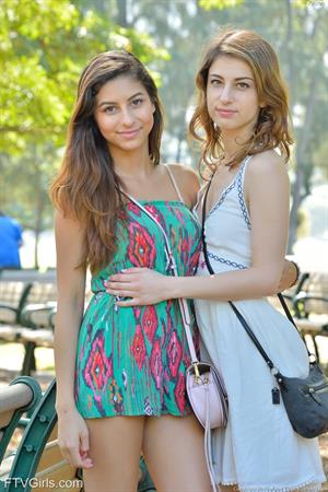 Kristen-and-Nina FTV Nude Pictures Tug Finger Fist