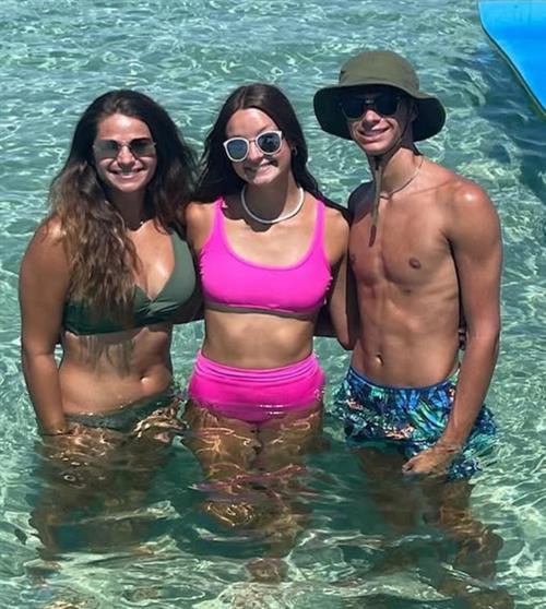 Anonymous in a bikini