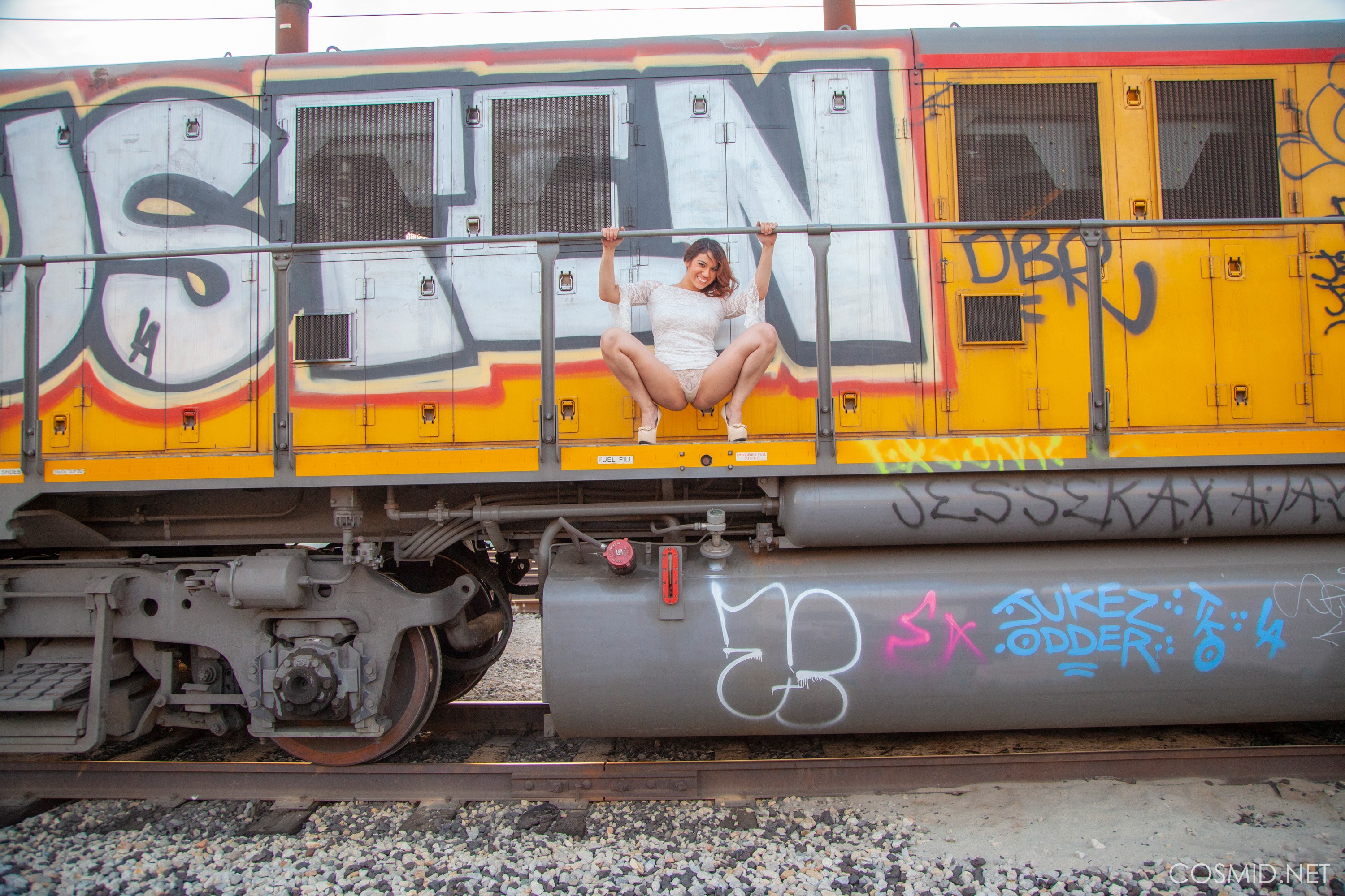 Eve Corta On The Train