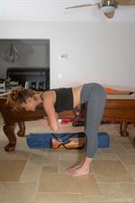 April Does Some Yoga