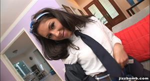 Isabella Nude Pictures Latina school girl takes it up the ass