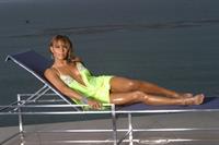 Tamia Hill in a bikini