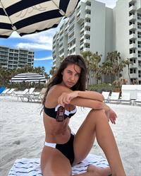 Brit Manuela in a bikini