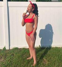 Lizzy Wurst in a bikini