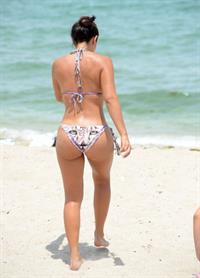Andrea Calle in a bikini - ass