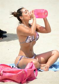 Andrea Calle in a bikini