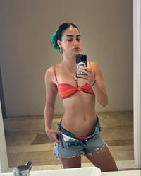 Melissa Barrera taking a selfie