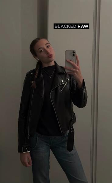 Greta taking a selfie