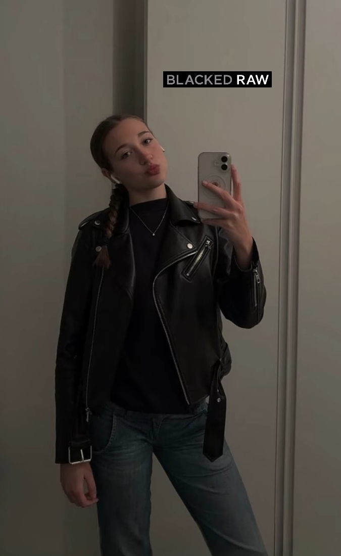 Greta taking a selfie