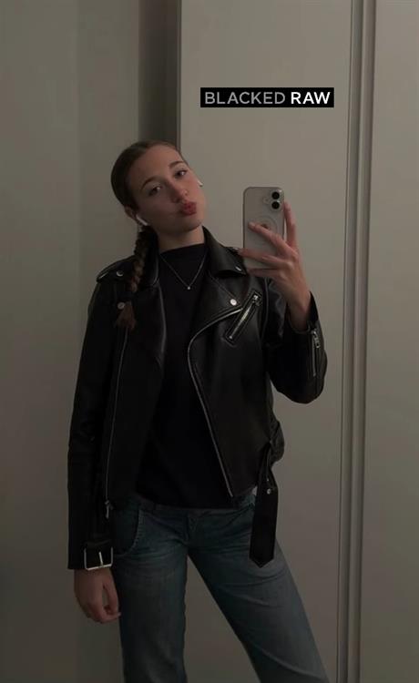 Greta taking a selfie