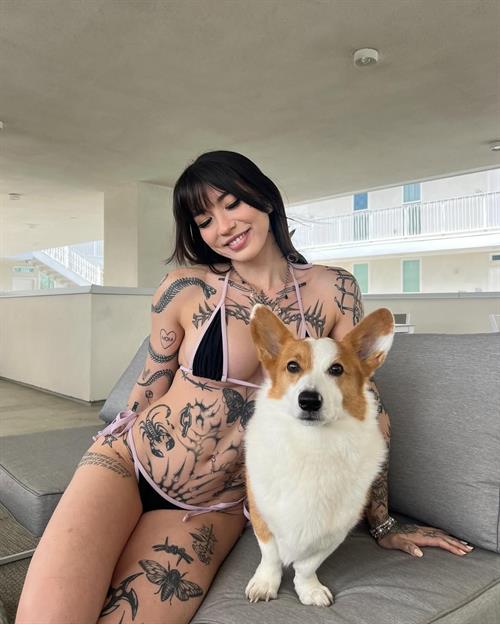 Mia Sayoko in a bikini