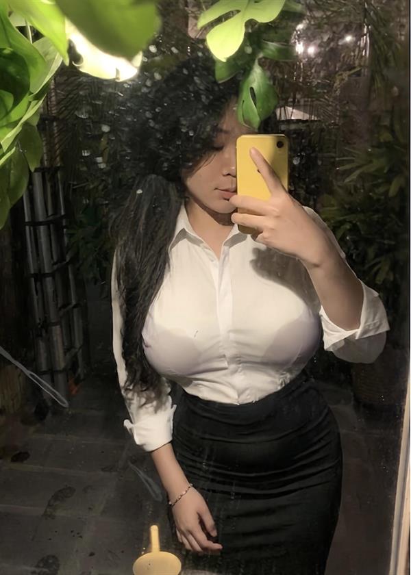Milky in tight shirt