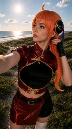 Kagura cosplay