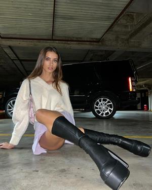 Parking garage photoshoot 
