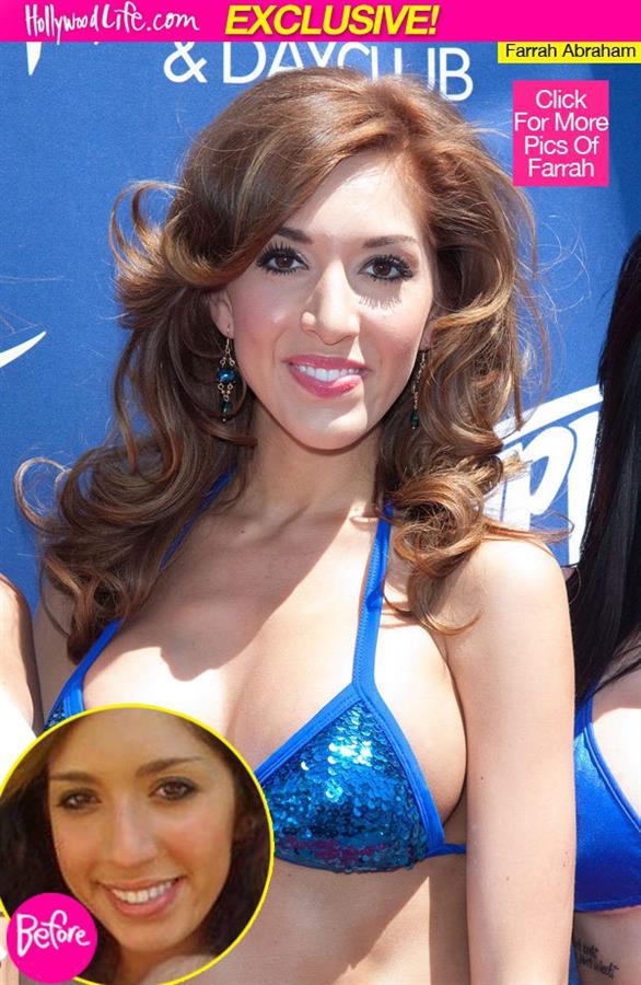 Farrah Abraham in a bikini