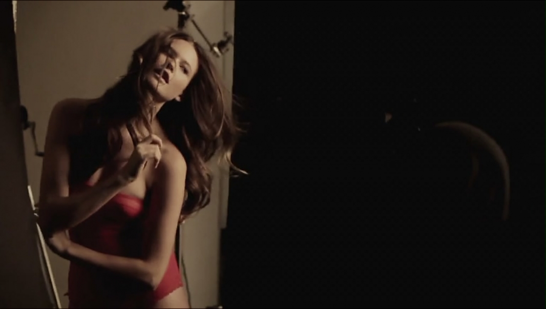 Behati Prinsloo in lingerie