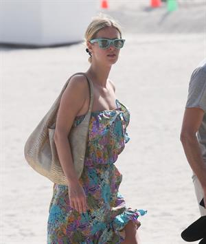 Nicky Hilton Hotel pool in Miami - December 31, 2012