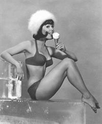 Yvonne Craig in a bikini