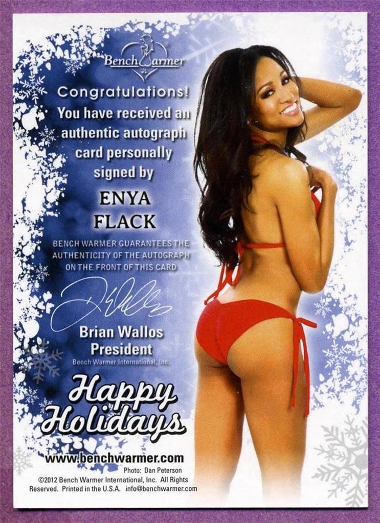 Enya Flack in a bikini - ass