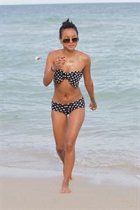 Karrueche Tran in a bikini