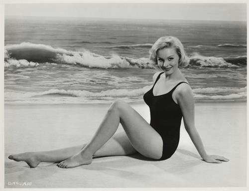 Diane McBain in a bikini