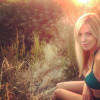 Sarah Jio in a bikini