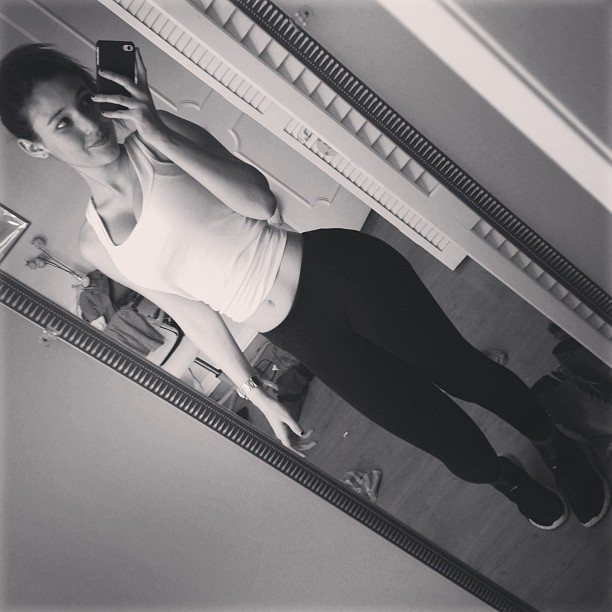 Angie Varona taking a selfie