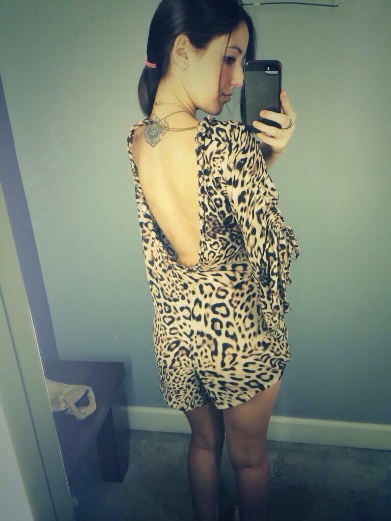 Angie Varona taking a selfie