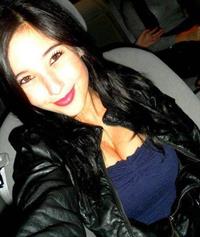 Angie Varona taking a selfie